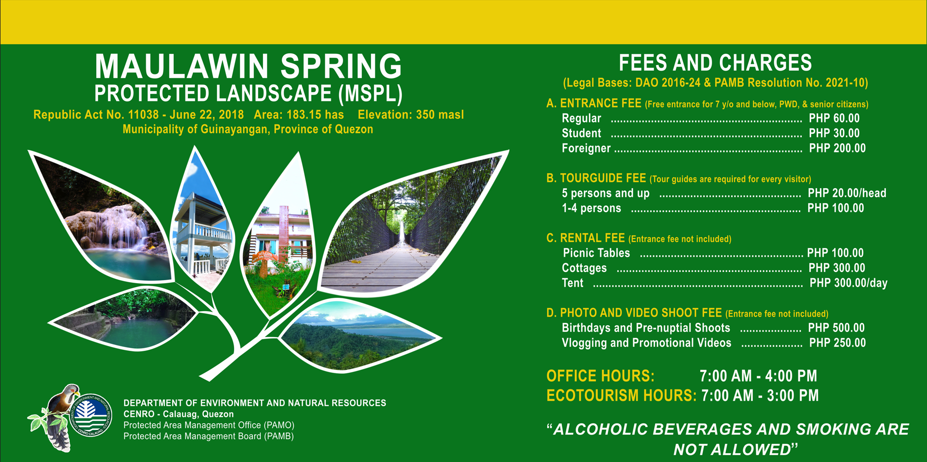 MAULAWIN SPRING PROTECTED LANDSCAPE